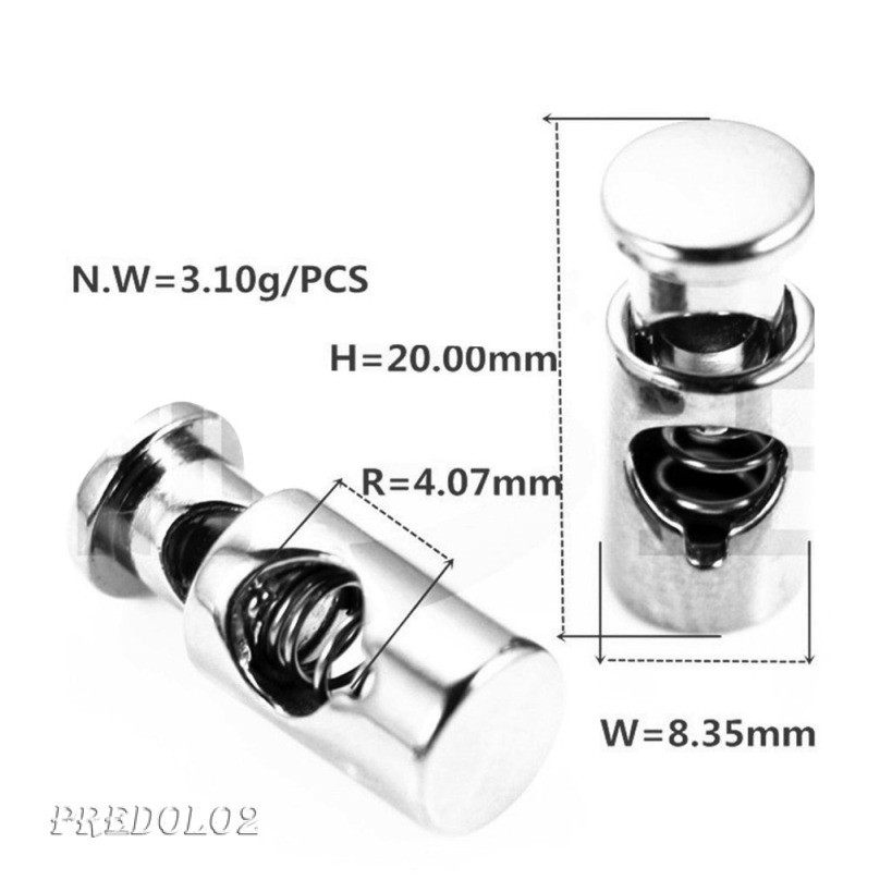 [Predolo2] Set 6 Nút Chặn Dây Rút Tiện Lợi