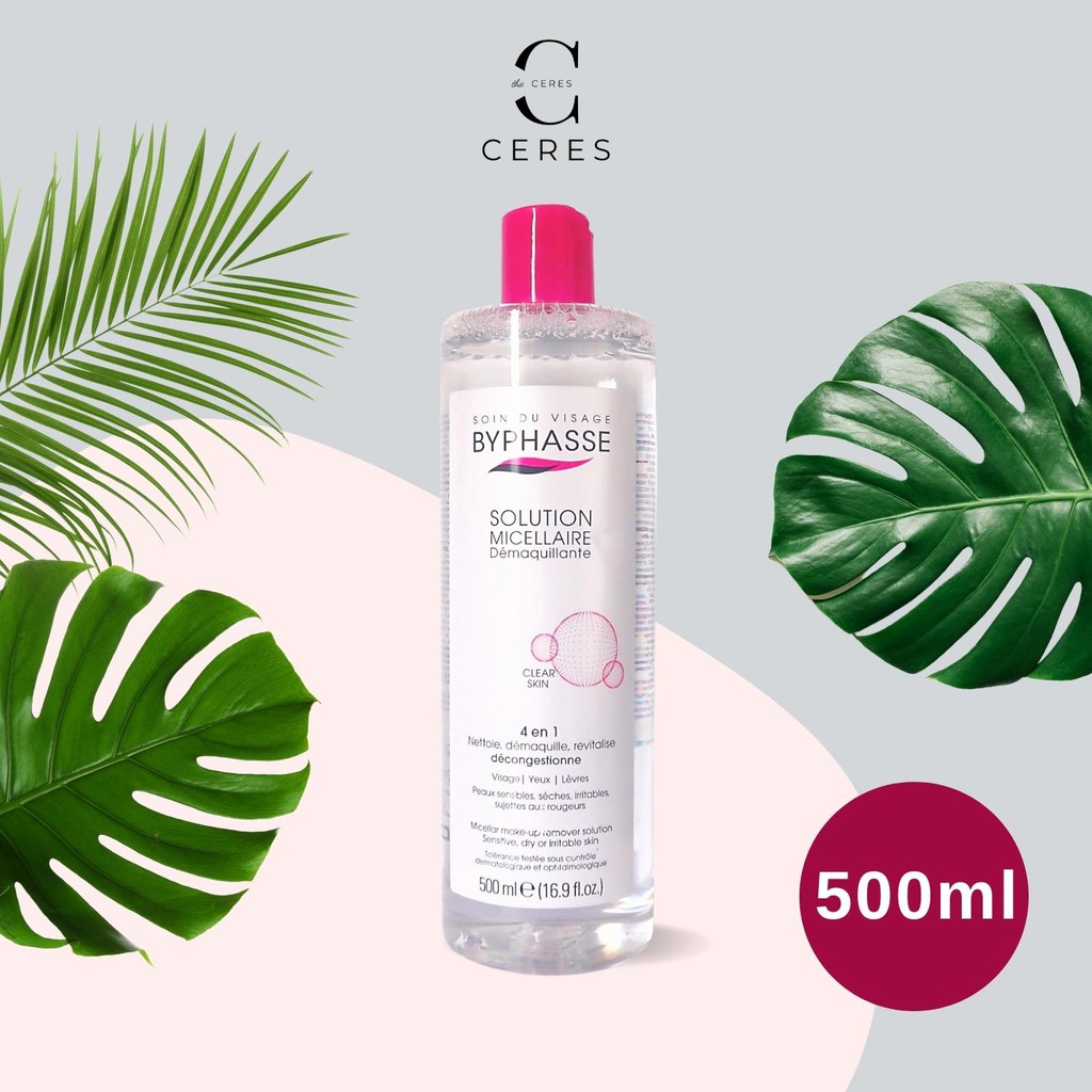 Nước Tẩy Trang Byphasse - Tẩy Trang Skincare Dưỡng Da Solution Micellaire Làm Sạch Sâu Không Cồn | BigBuy360 - bigbuy360.vn