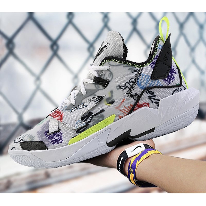 Giày Bóng Rổ Chính Hãng🔴FREESHIP🔴Jordan Why Not Zer0.4 'photon dust' - Giày Jordan Real