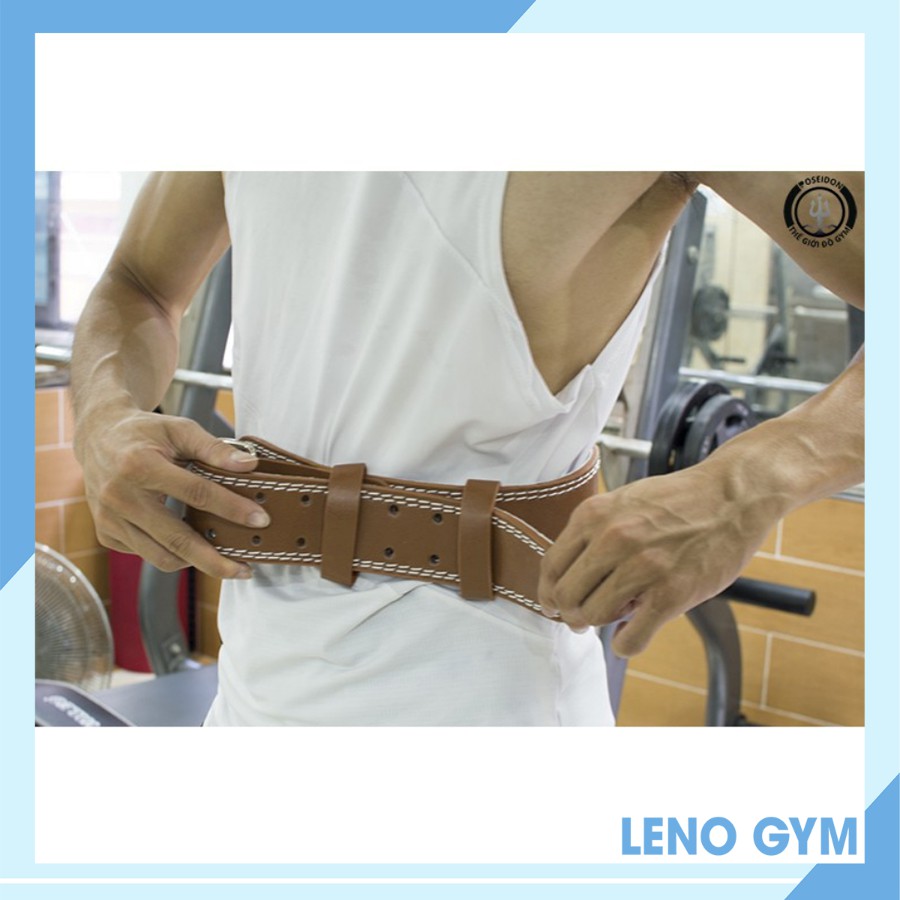 Đai Lưng Cứng Tập Gym Valeo hỗ trợ cột sống lưng khi Squat Leno Gym Store size S/M/L