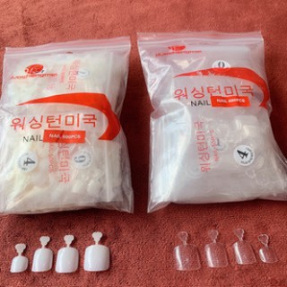 Móng up chân chuẩn fom( bịch 600 móng)