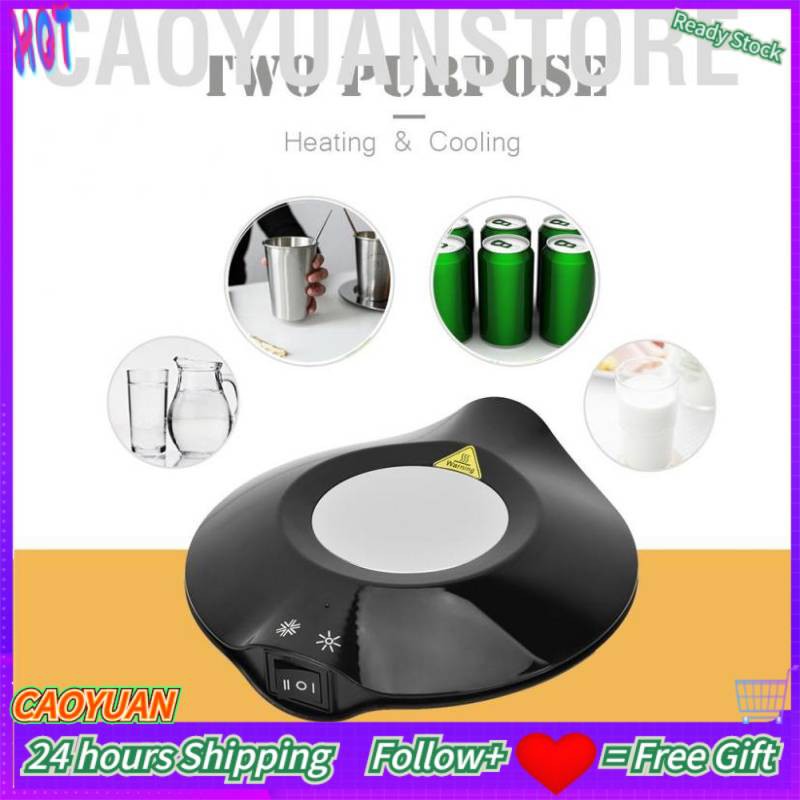 Đế lót cốc chạy điện USB với hai ứng dụng đun ấm / làm lạnh tiện dụng