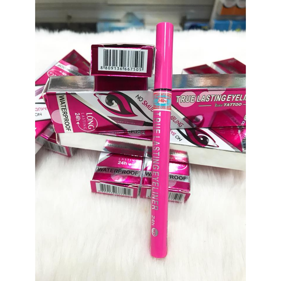 VIẾT LÔNG KẺ MÍ MẮT MIRA TRUE LASTING EYELINER KHÔNG LEM KHÔNG TRÔI | BigBuy360 - bigbuy360.vn
