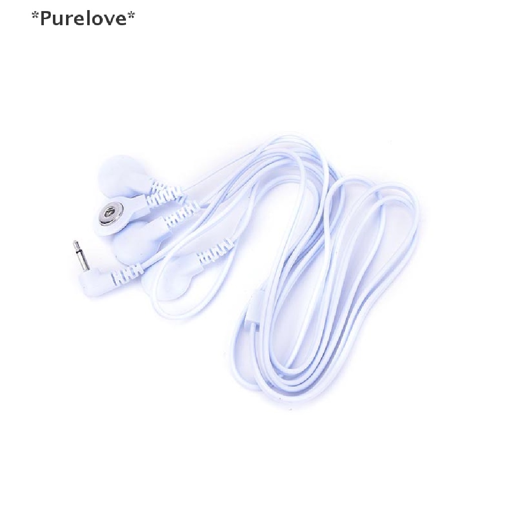 Dây Dẫn Điện Cực 2.5mm 4 Nút 2 Trong 1 Cho Máy Liệu Pháp