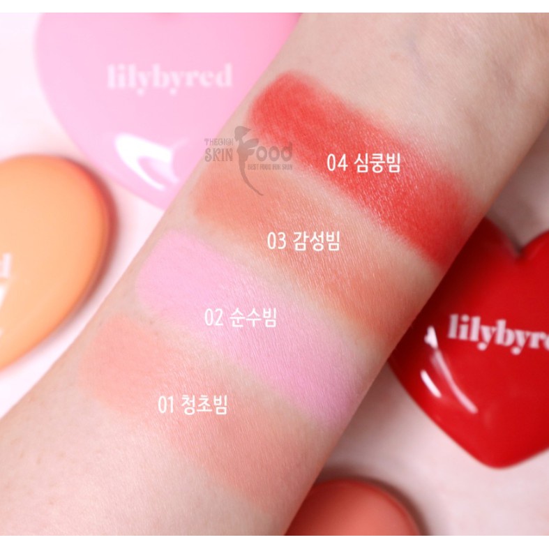 MÁ HỒNG DẠNG KEM LILYBYRED LUV BEAM CHEEK BALM 3.5G CHÍNH HÃNG - 9904