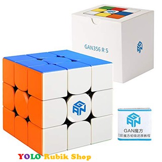 Rubik Gan 356 RS Stickerless Không Nam Châm - Đồ Chơi Rubik Phát Triển Tư Duy, Rèn Luyện Kỹ Năng