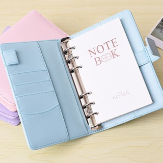 Bìa Sổ Còng Pastel A5 - Không kèm ruột - 5 màu [SO3]