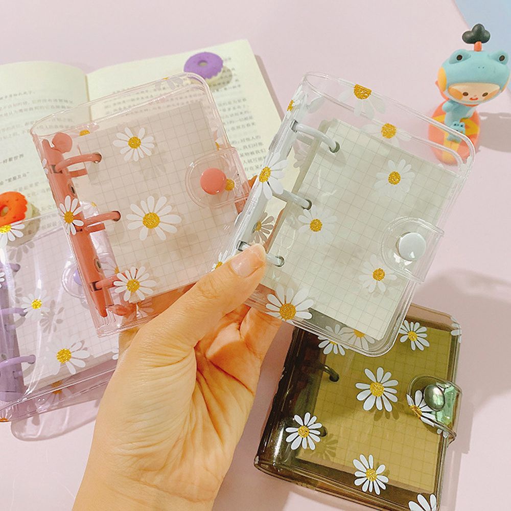Sổ Tay Mini Họa Tiết Hoa Cúc Xinh Xắn Tiện Dụng Cho Học Sinh