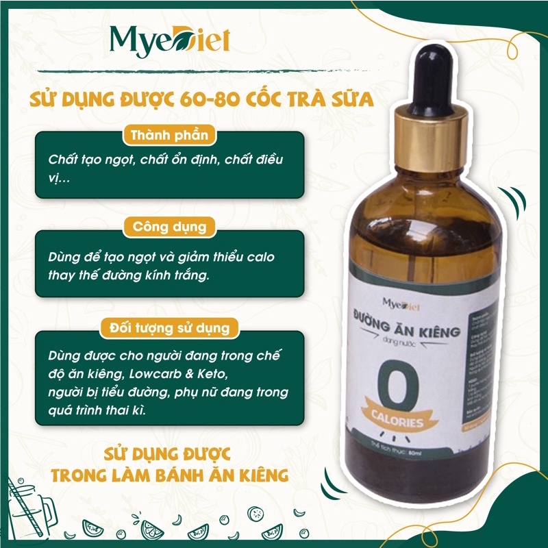 Đường Ăn Kiêng 0kcal