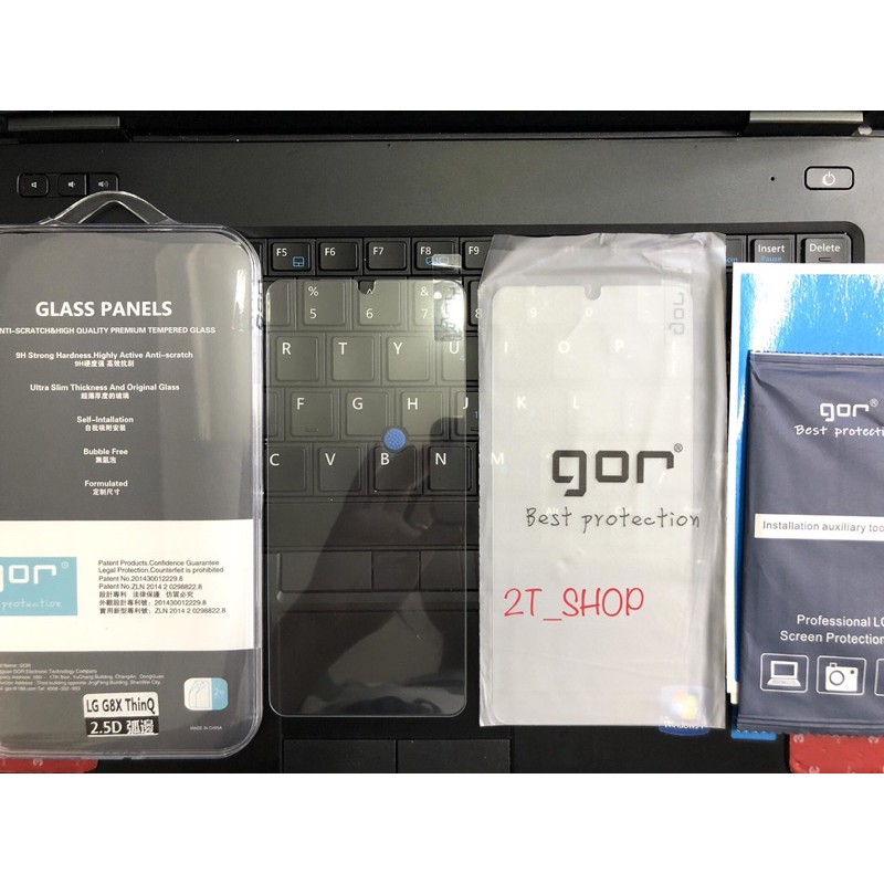 KÍNH CƯỜNG LỰC LG G8X THINQ/ LG V50S THINQ FULL MÀN HÌNH, CHÍNH HÃNG GOR