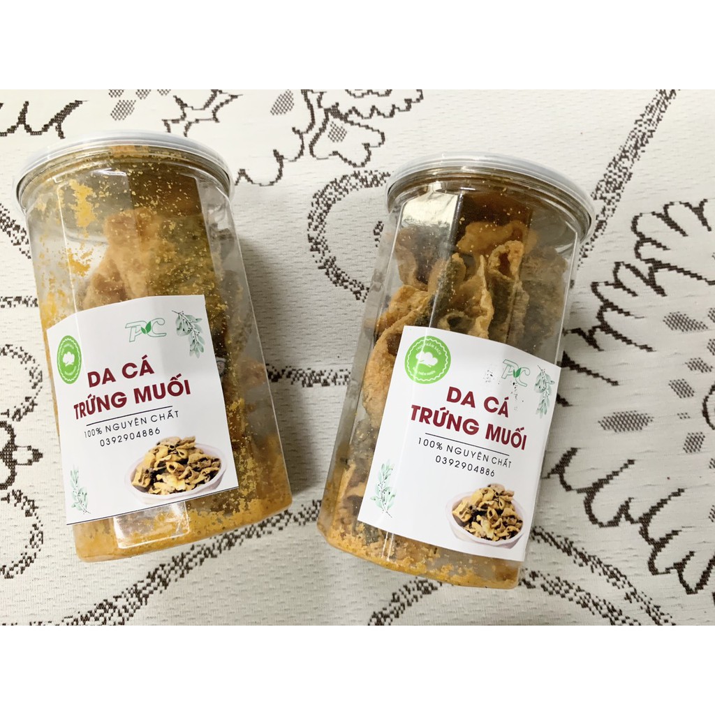Da cá trứng muối giòn rụm siêu ngon (Tặng tương ớt chấm kèm) | BigBuy360 - bigbuy360.vn