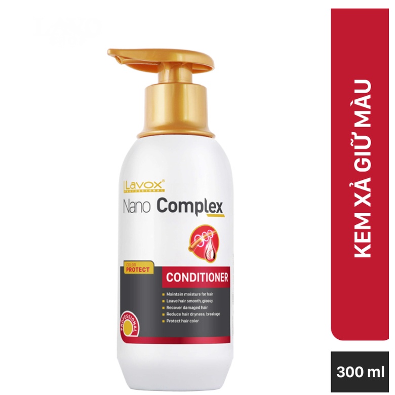 Kem Xả Giữ Màu Lavox Nano Complex 300ml