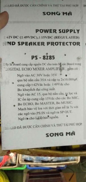 Bo nguồn âmly 2tụ