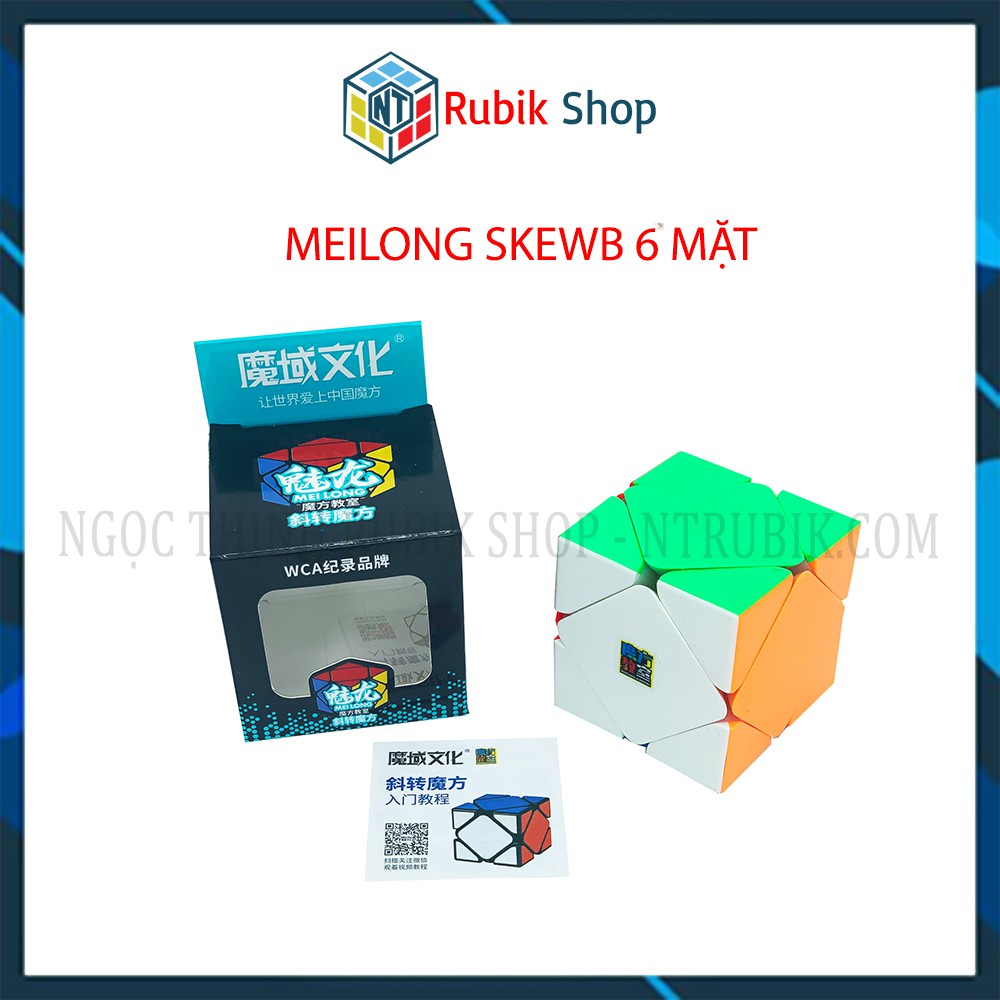 [Rubik Biến Thể] Rubik Biến Thể Meilong Skewb 6 mặt