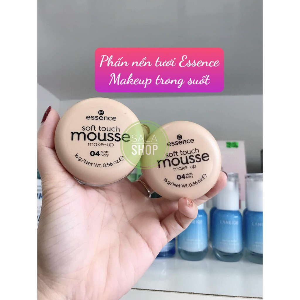 PHẤN TƯƠI ESSENCE SOFT TOUCH MOUSSE MAKE-UP