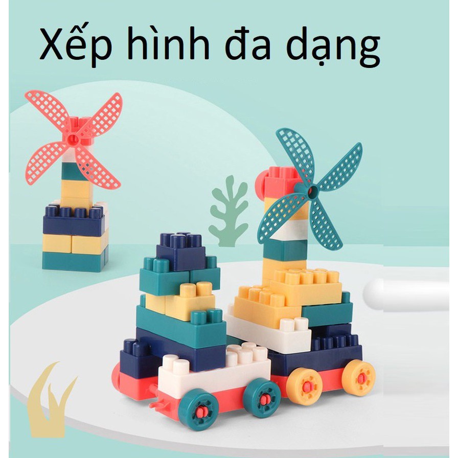 Bộ đồ chơi xếp hình 520 chi tiết cho bé thoả sức sáng tạo