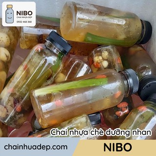 [Chai đựng chè dưỡng nhan] 30 chai tròn 330ml đựng tuyết yến, nhựa đào