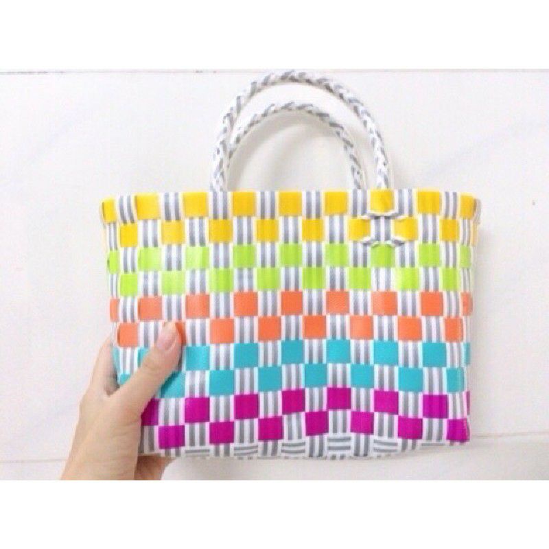 Túi cối lục bình quai tròn hàng dày siêu đẹp