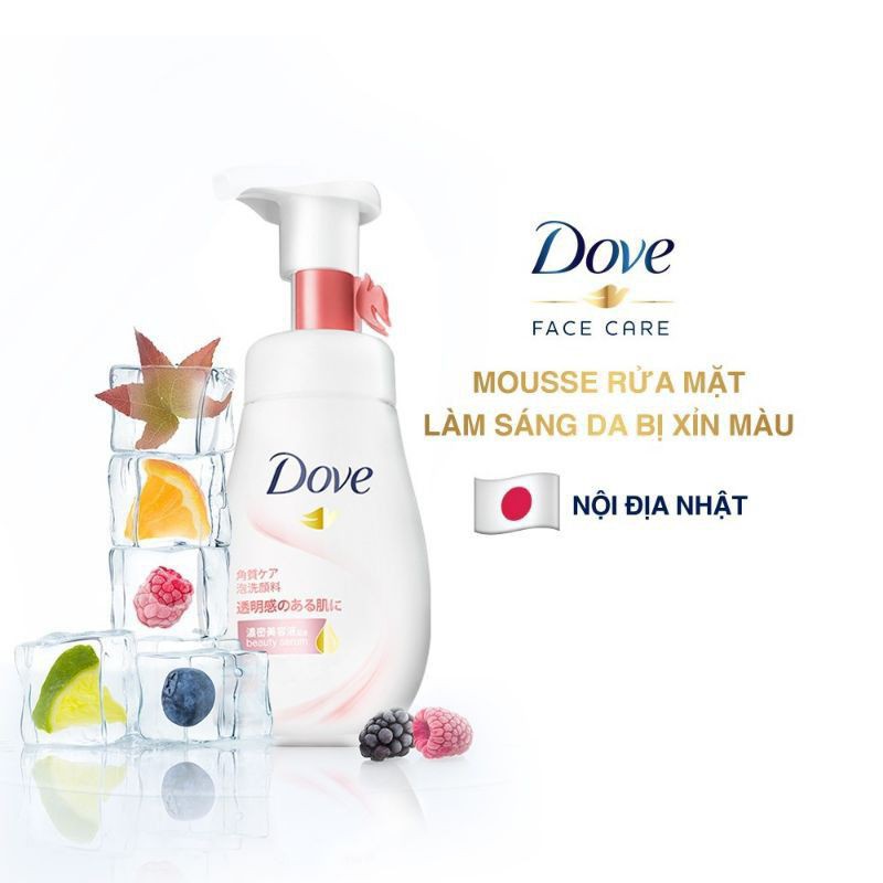 SỮA RỬA MẶT DOVE NHẬT 160ML km khi mua 2 cây