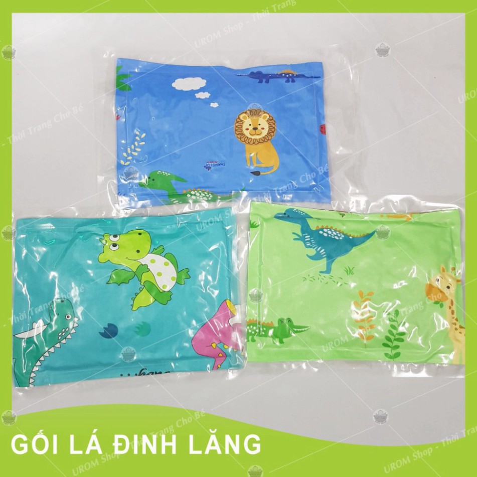 Gối đinh lăng cho bé sơ sinh và trẻ em vỏ cotton