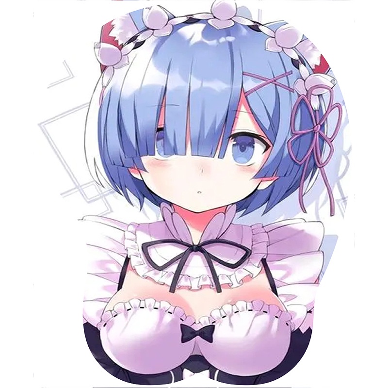 Đệm Lót Chuột Bằng Silicon Hình Anime 3D Có Dây Đeo Cổ Tay Cho Amazon Bán Chạy TDKD