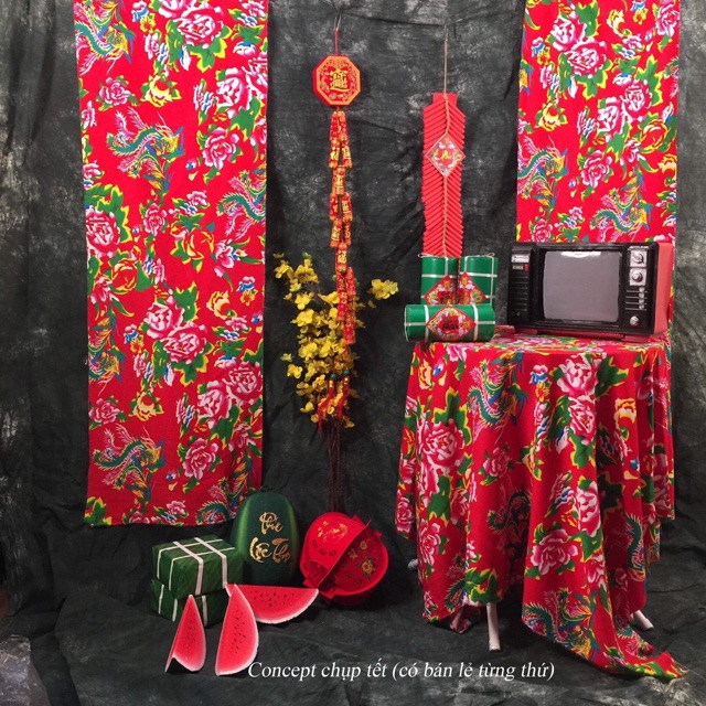 Vải chăn con công