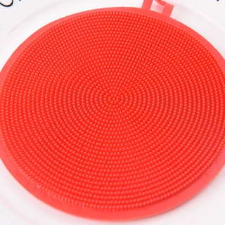 Miếng Rửa Chén Hình Tròn Bằng Silicon