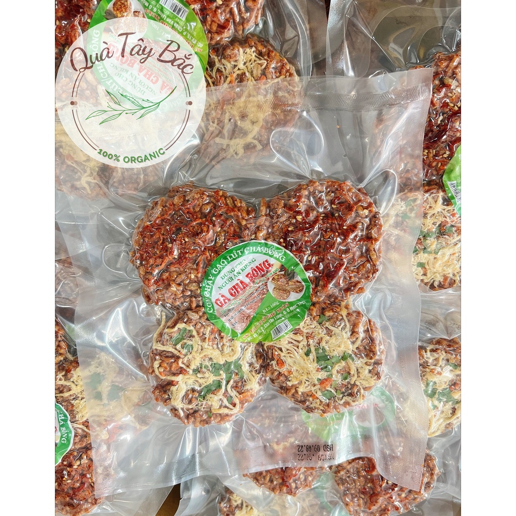 Cơm cháy gạo lứt chà bông, rong biển ăn kiêng, giảm cân, eatclean