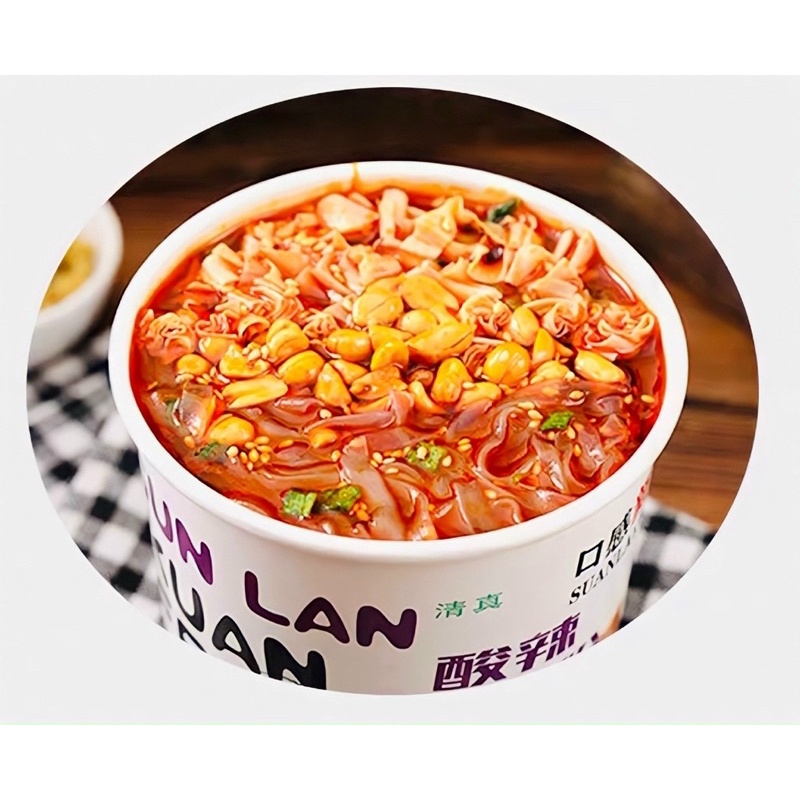 1 hộp miến cay trùng khánh 112g