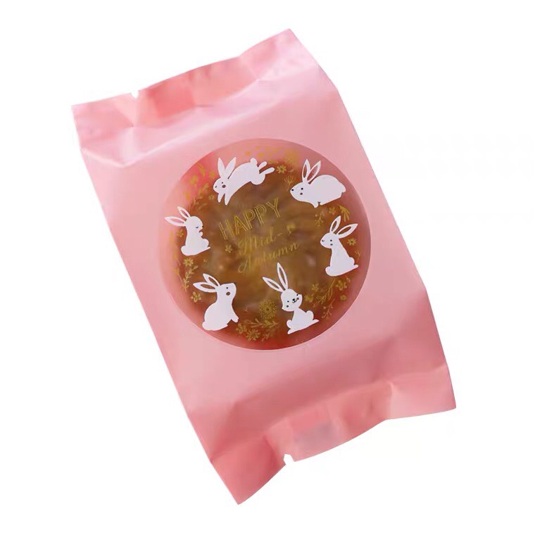 Khay túi trung thu Thỏ Hồng 50g (100 chiếc)