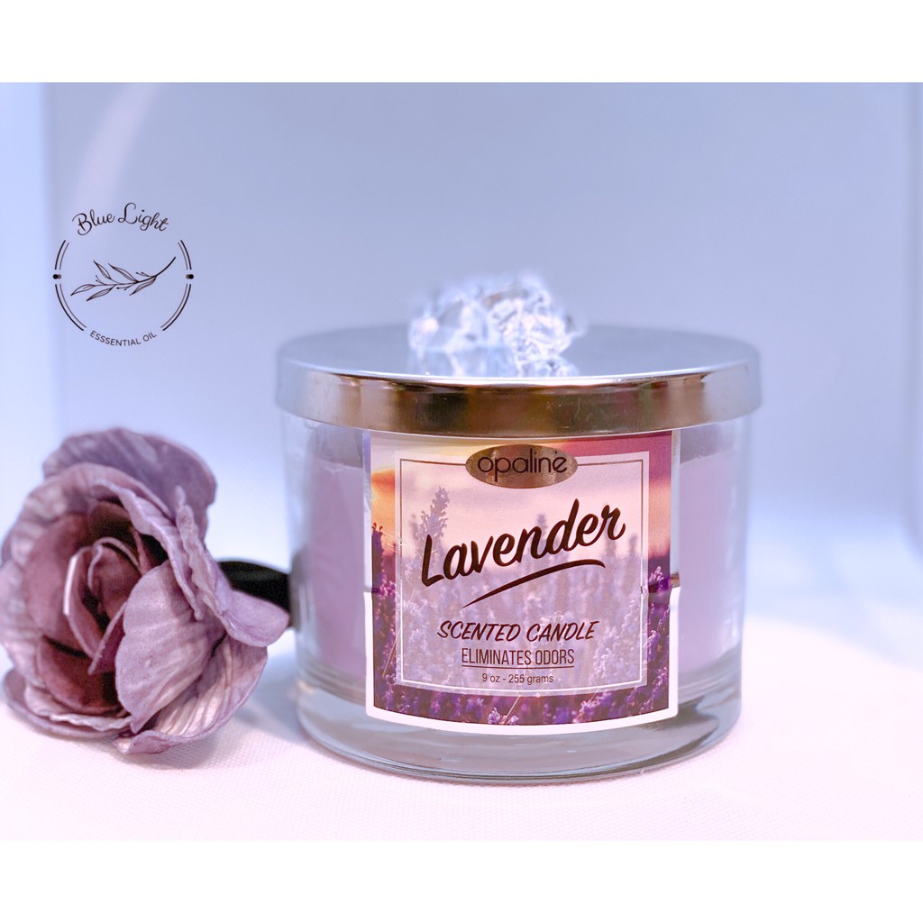 Nến thơm tinh dầu cao cấp Lavender oải hương không khói