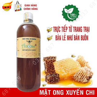 Mật ong nguyên chất (2️ 𝓽𝓻𝓸𝓷𝓰 1️) 🍀 mật ong rừng hoa Xuyến Chi Adosa, tăng cường sức khỏe -Có giấy chứng nhận chất lượng