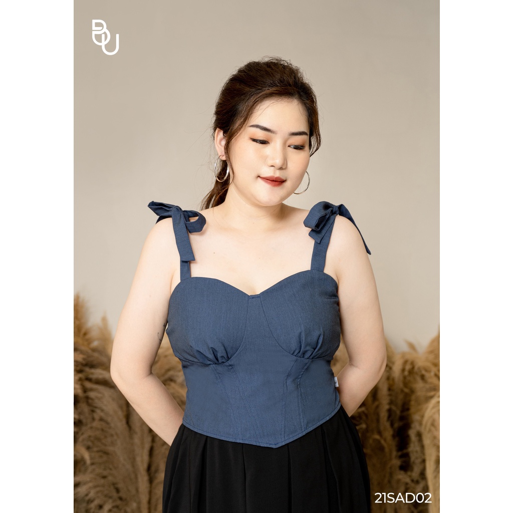 Áo bò hai dây cúp ngực BIGSIZE (55kg đến 95kg) - 21SAD02 - [BUstu Bigsize]