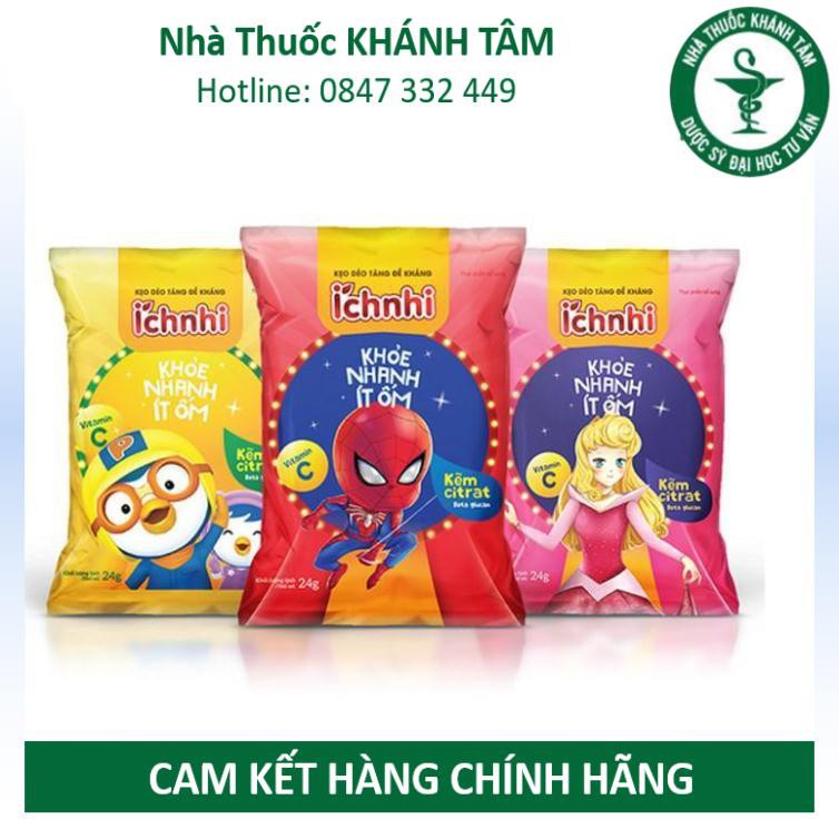 ! Kẹo dẻo Ích Nhi (Canxi - D/ Calci, Canci, tăng sức đề kháng) ! !