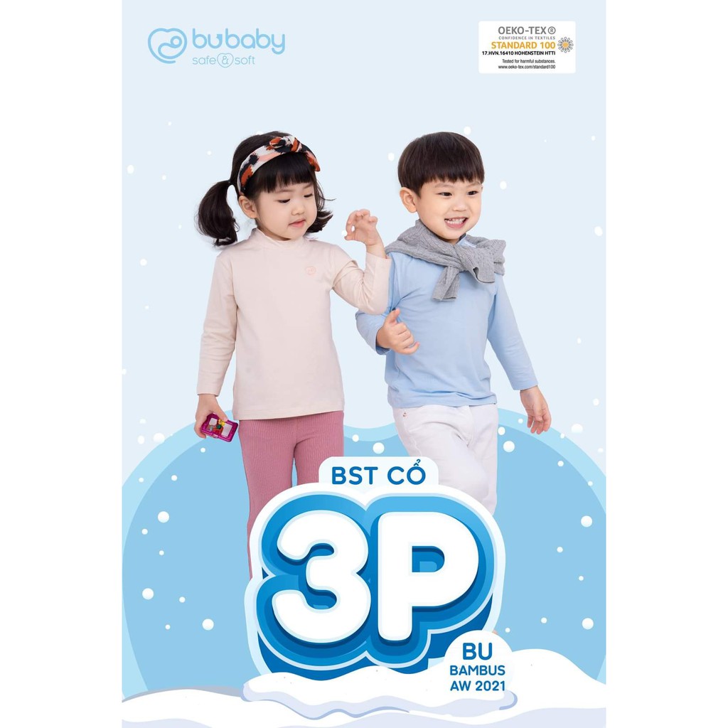 BU áo giữ nhiệt cổ 3 phân Bambus Bubaby