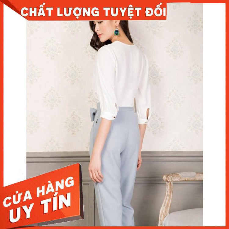 (Lịch thiệp/Sang trọng) Áo sơ mi cổ Vest tay lỡ SEFA FASHION - SF92225122 (Đẹp nhất, dễ thương) (Giá tốt/Hot)