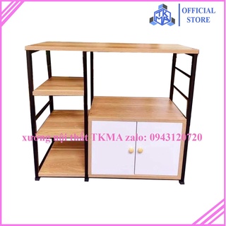 Kệ lò vi sóng nhà bếp có tủ đa năng tkma