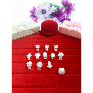 VONG DÂU CON GIÁP BẠC CHO BÉ
