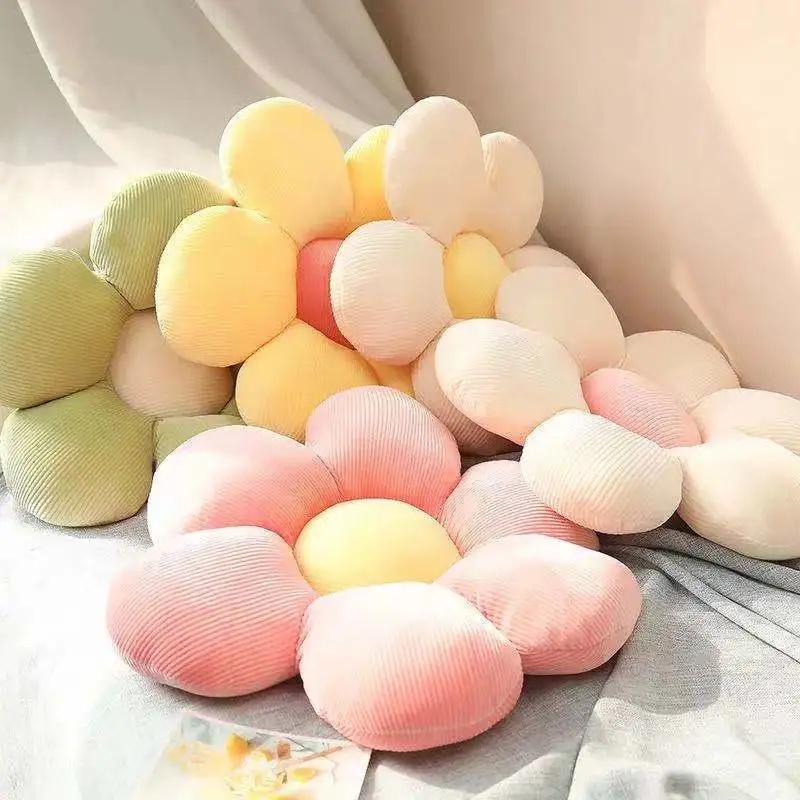 Đệm Lót Ghế Ngồi Mềm Mại Thoáng Khí Chống Trượt Hình Hoa