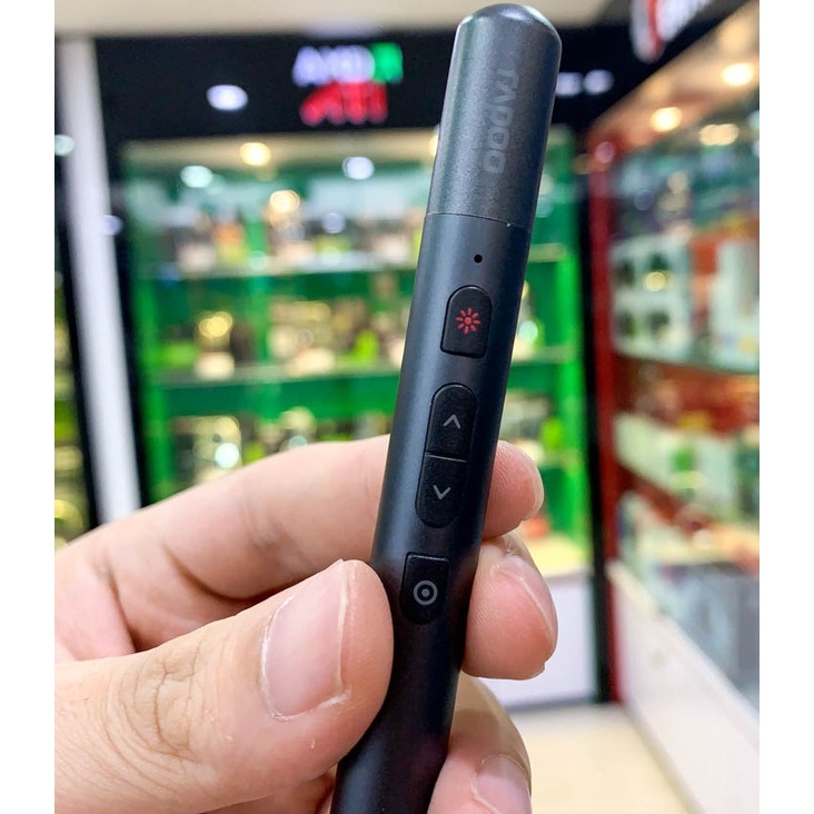 Bút trình chiếu Rapoo XR200 - Đèn Lazer - USB kết nối không dây