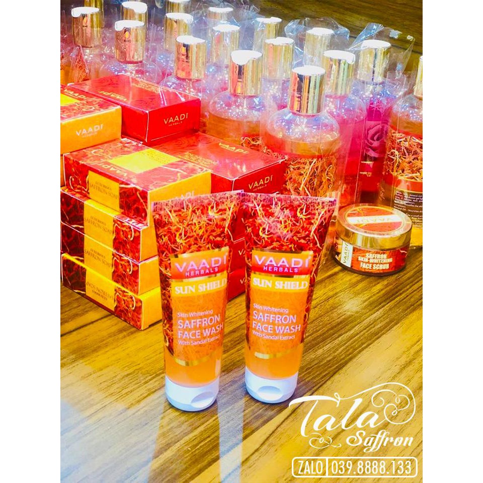 Sữa Rửa Mặt Saffron VAADI Tinh Chất Nhụy Hoa Nghệ Tây Date 2023 - Dành cho mọi loại da - chăm sóc da | BigBuy360 - bigbuy360.vn