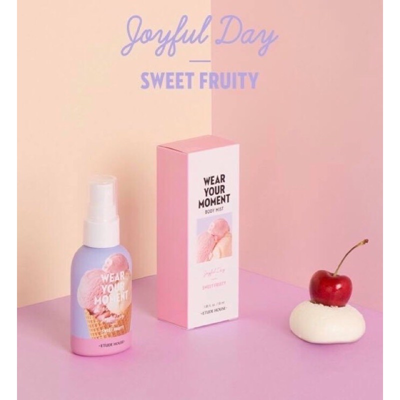 Xịt body mist WEAR YOUR MOMENT Etude House | BigBuy360 - bigbuy360.vn