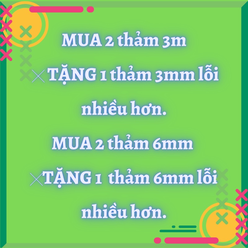 [SALE SỐC] THẢM TẬP THỂ DỤC TẠI NHÀ HÀNG LỖI/THẢM TẬP YOGA LỖI