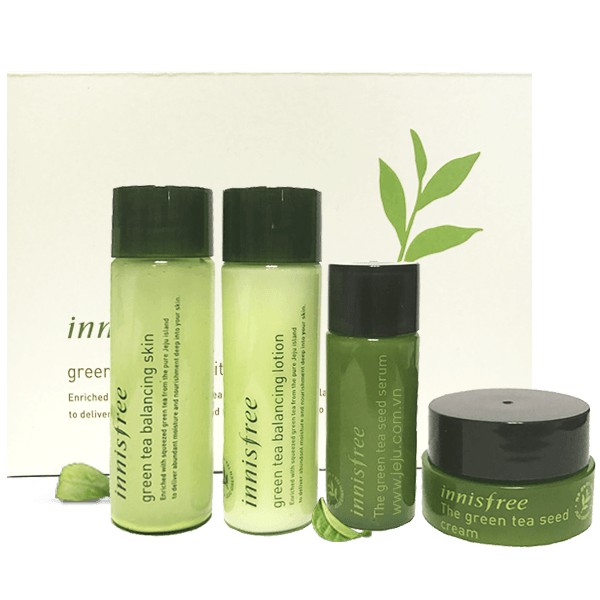 Set dưỡng da trà xanh INNISFREE Green Tea Balancing Special Kit