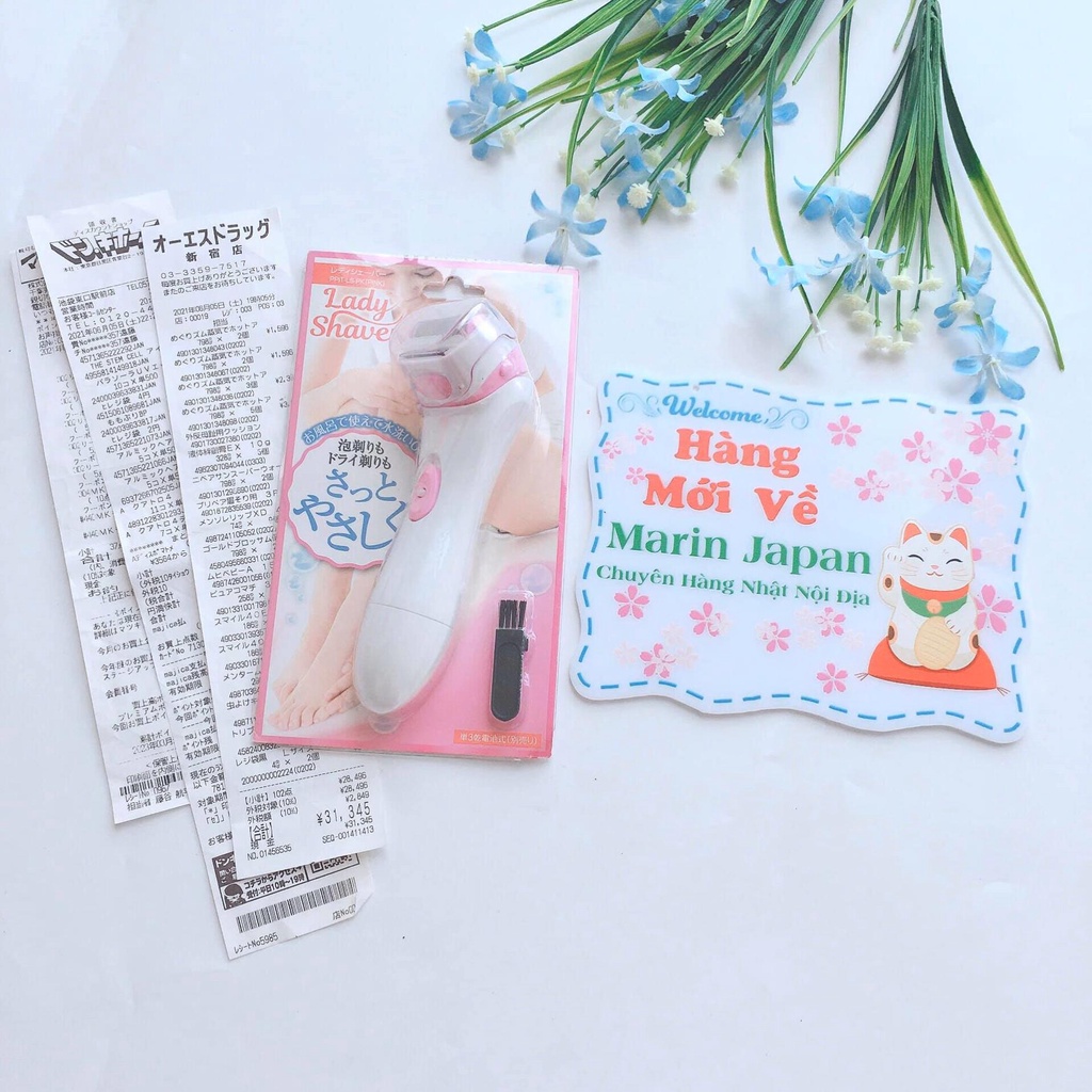 (Chuẩn Nhật) Máy Wax Lady Shaver cạo lông toàn thân body chuẩn hàng nội địa Nhật Bản
