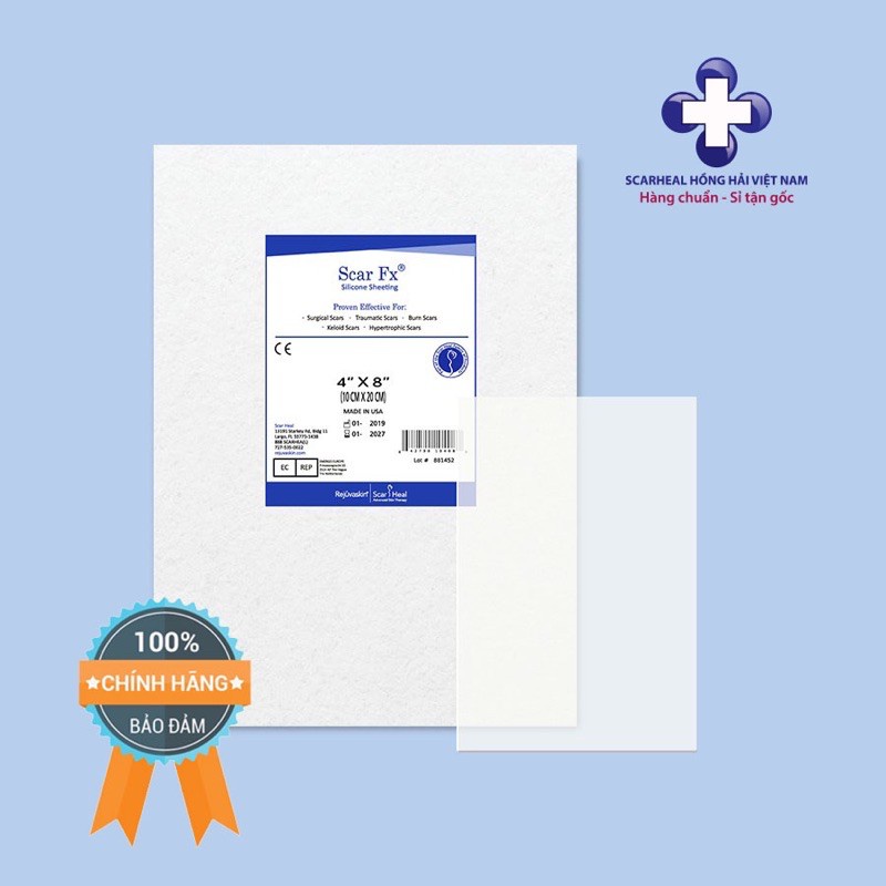 Tấm Dán Xoá Mờ Sẹo Lồi Scar Fx Rejuvaskin từ Mỹ