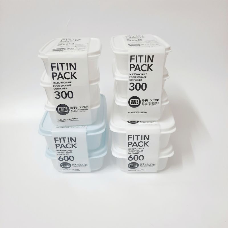 Set 2 Hộp Nhựa Trữ Đông Thực Phẩm Sanada 600ml Nắp Dẻo Đựng Thức Ăn Có Thể Xếp Chồng