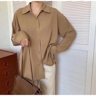 Sơ mi lụa basic 33001 CHERRYCOCO