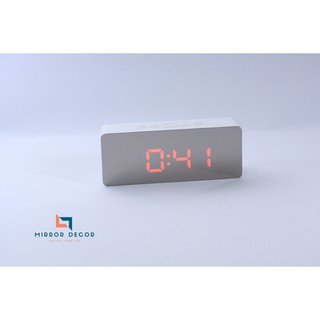 Đồng hồ Led gương để bàn