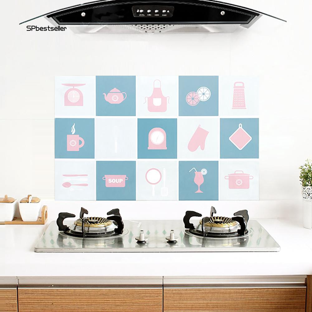 Miếng dán tường chống dầu chịu nhiệt tốt